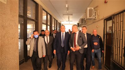 نقيب المحامين يتفقد غرف الأعضاء بمجمع محاكم طنطا والمحلة (صور) 