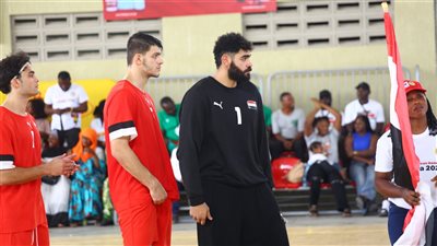 حارس منتخب اليد: هدفنا ذهبية دورة الألعاب الإفريقية