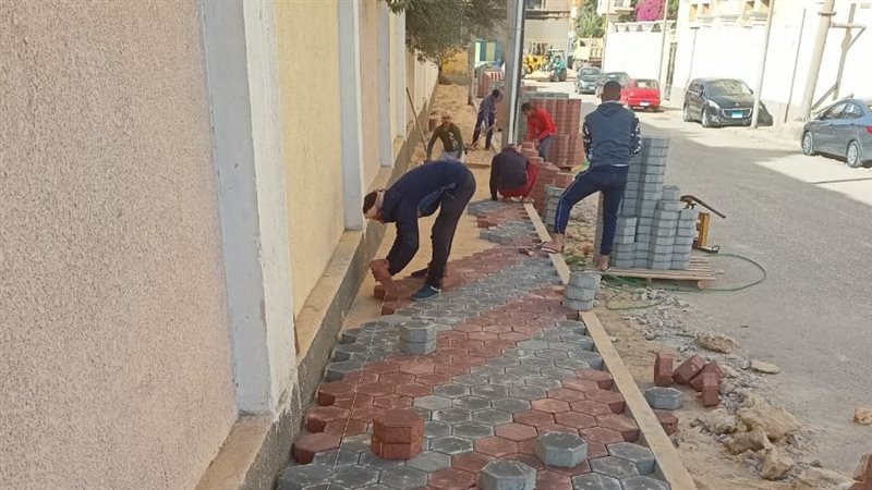 تركيب بلاط الانترلوك