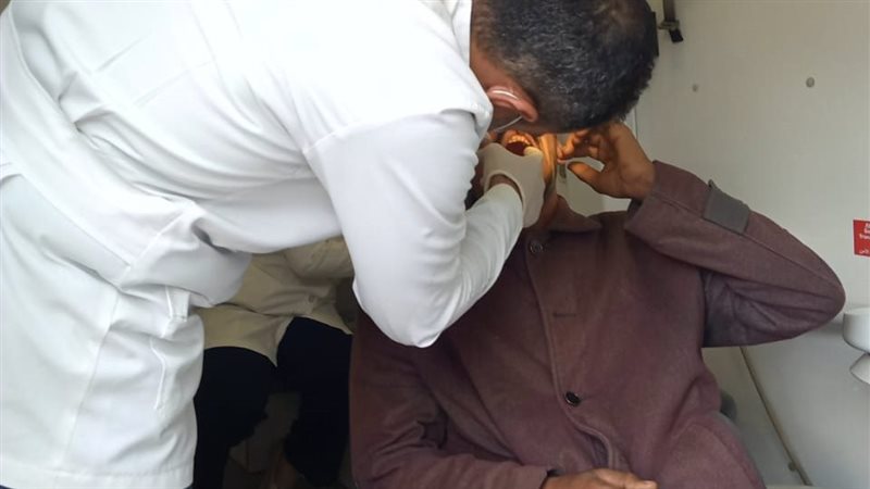 جانب من أعمال القافلة،