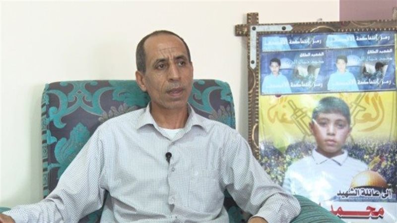والد الشهيد محمد