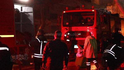 الحماية المدنية تدفع بـ 4 سيارات إطفاء للسيطرة على حريق عقار بالقليوبية 