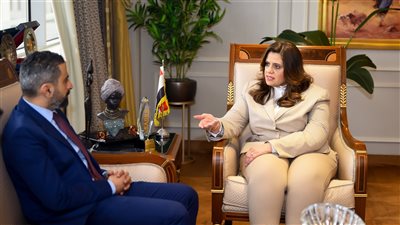 وزيرة الهجرة تبحث مع هاني موريس التعاون لتقديم الخدمات الطبية بالقرى الأكثر احتياجًا