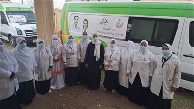 صحة الدقهلية: فحص 1424 مريضًا فى قافلة علاجية بقرية كوم بني مراس 