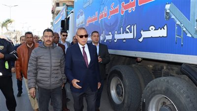 دفعة ثانية.. محافظة القليوبية تستلم 71 طن سكر 