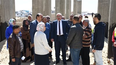 رئيس جامعة القناة يُوجه بالانتهاء من أعمال الإنشاءات لمبنيي كلية الهندسة والاختبارات الإلكترونية