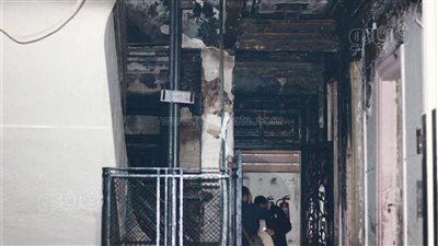 محافظة القاهرة: لجنة هندسية لمعاينة عقار التوفيقية المحترق