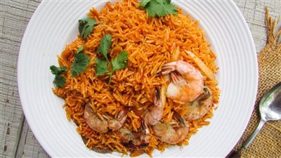 طريقة عمل كبسة الجمبري، قدميها مع السمك على الإفطار 