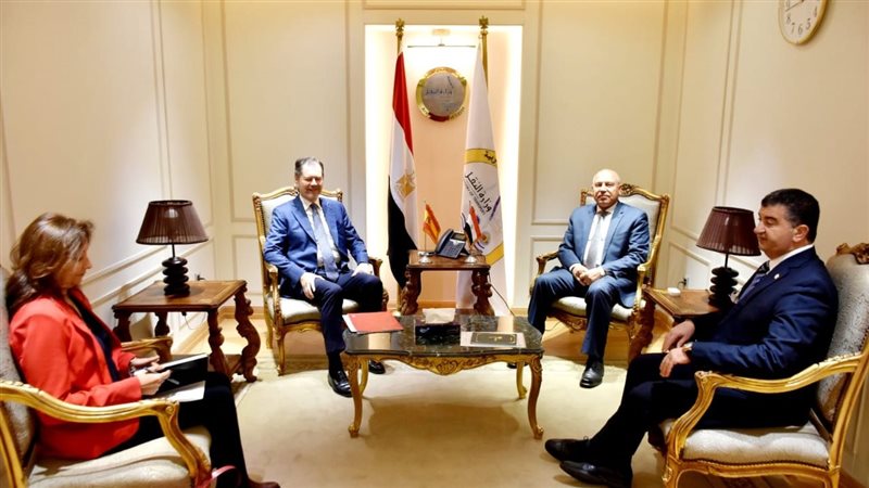 وزير النقل خلال الاستقبال،فيتو