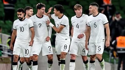 منتخب نيوزيلندا يختتم استعداداته لمواجهة مصر 