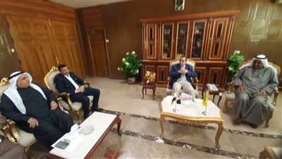 محافظ شمال سيناء يستقبل مشايخ وعواقل بئر العبد