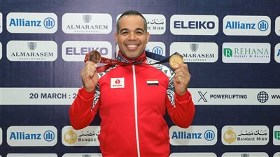 شريف عثمان يحرز برونزية كأس العالم لرفع الأثقال البارالمبي