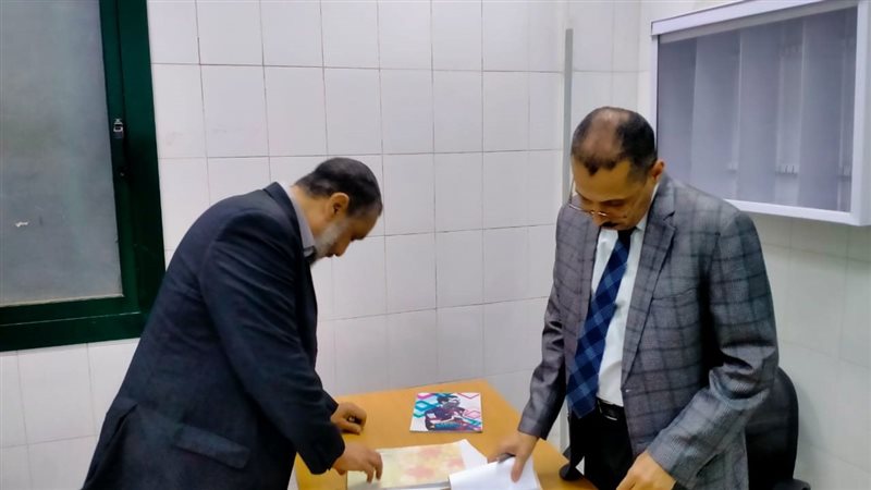 وكيل صحة سوهاج يتفقد