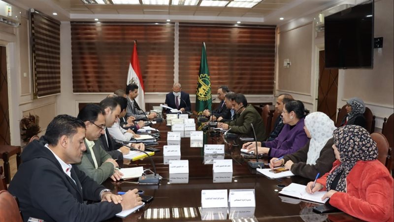 محافظ القليوبية يتابع