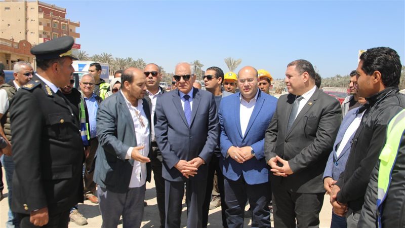 محافظ الجيزة في جولة