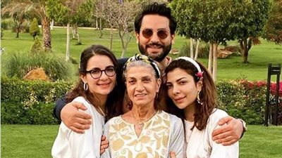 أصالة تحتفل بعيد الأم وتوجه رسالة خاصة إلى والدتها (صور) 