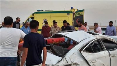 تفاصيل إصابة 3 أشخاص بحادث تصادم أمام شركة المياه في المنصورة