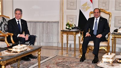 رسائل وتحذيرات الرئيس السيسي لوزير خارجية أمريكا بشأن غزة (فيديو)