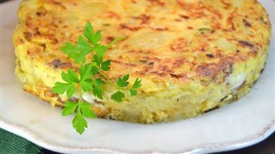 طريقة عمل العجة بالبطاطس، لسحور خفيف ومميز