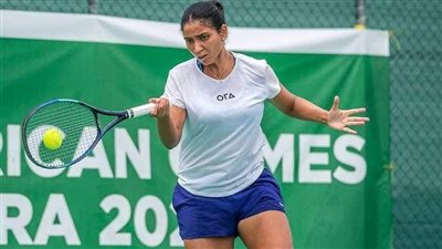 لميس الحسيني تكتفي بفضية التنس في دورة الألعاب الإفريقية