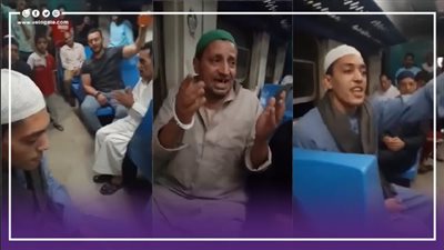 المسك فاح، شابان يبهران ركاب قطار 