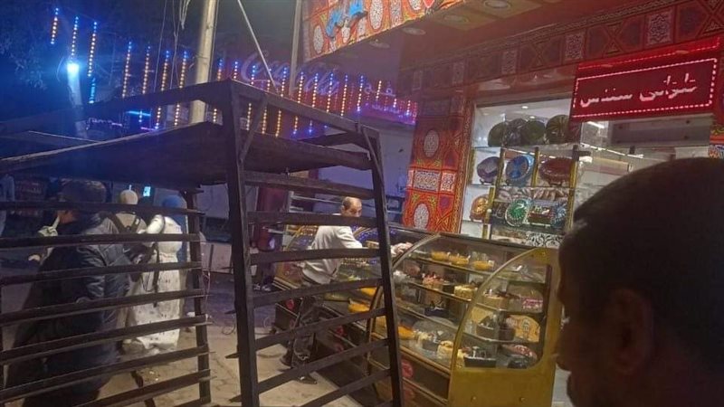 حملة إشغالات بالجيزة؛فيتو