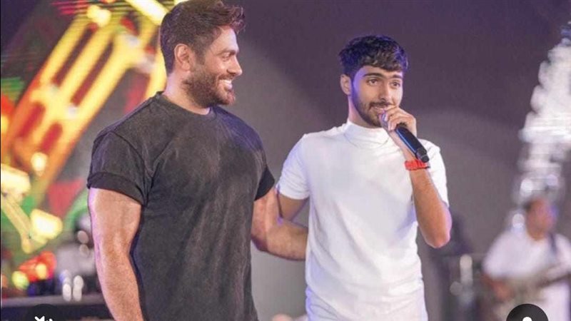 أحمد جيكا مع تامر