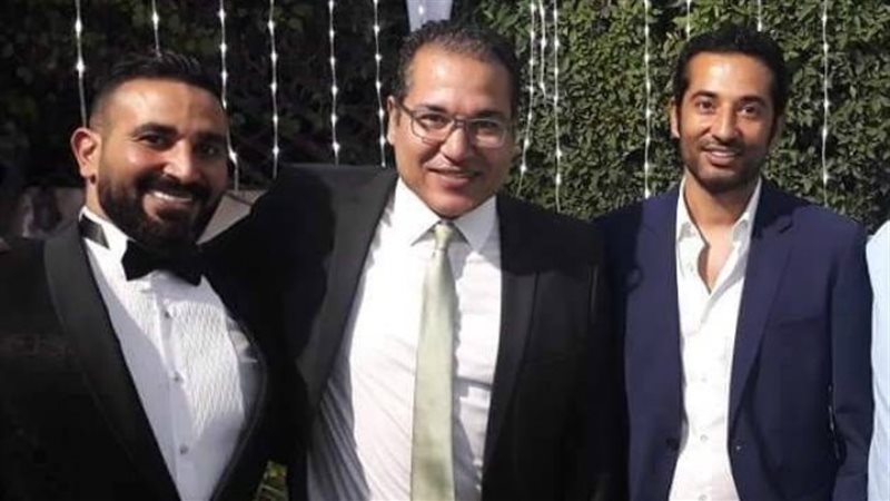 أحمد وعمرو سعد ويتوسطهم