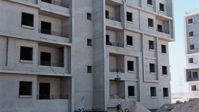 تنفيذ منطقة الخدمات بمشروع سكن لكل المصريين للإسكان المتوسط بالعاشر 