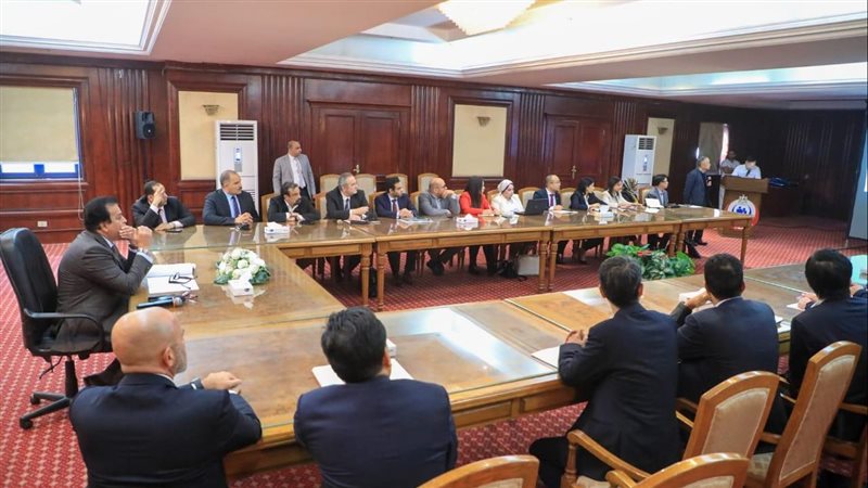 اجتماع وزير الصحة،
