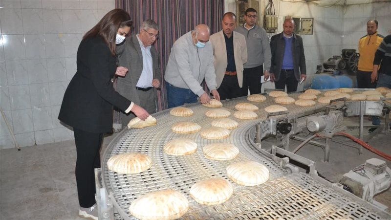 تفقد المخابز بالبحيرة