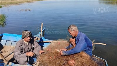 25 سنة على الحلوة والمرة، حكاية صداقة من الزمن الجميل بين صيادين على ضفاف نيل قنا (فيديو)