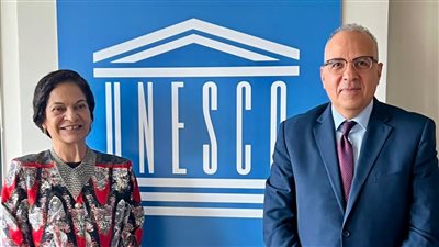 سويلم يبحث مع مسئولي اليونسكو التعاون في توثيق تراث الري