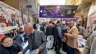 توافد المحامين على لجان الاقتراع لاختيار النقيب وأعضاء المجلس (فيديو وصور) 