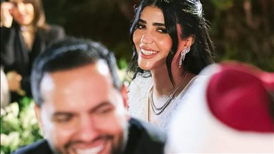 ريم سامي تتصدر التريند بلقطات خاصة من حفل عقد قرانها 