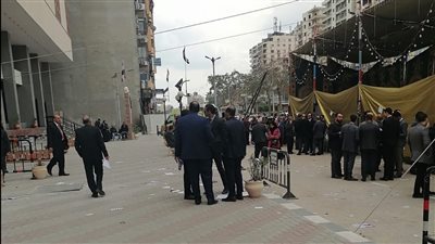 تزايد إقبال محامي الدقهلية على لجنة انتخابات النقابة في المنصورة 