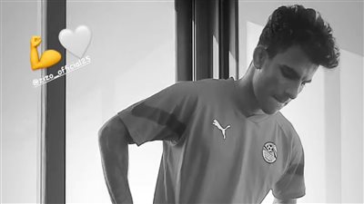 بقميص منتخب مصر، زيزو يواصل التأهيل من الإصابة للحاق بمباراة الزمالك وفيوتشر