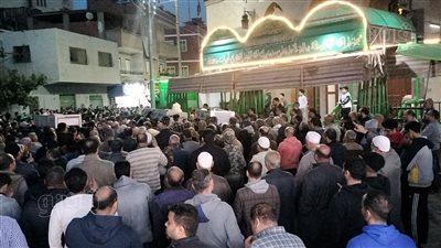 محدش فطر فى البيت، الباجور كلها فى الشارع لوداع الأسرة المتوفاة (فيديو وصور)