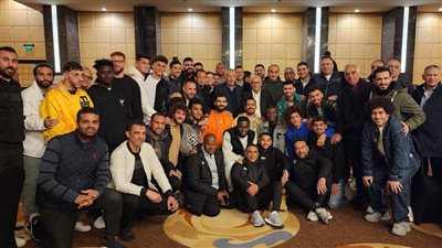 بحضورعادل الغضبان، حفل سحور جماعي للاعبي المصري والجهاز الفني (صور)