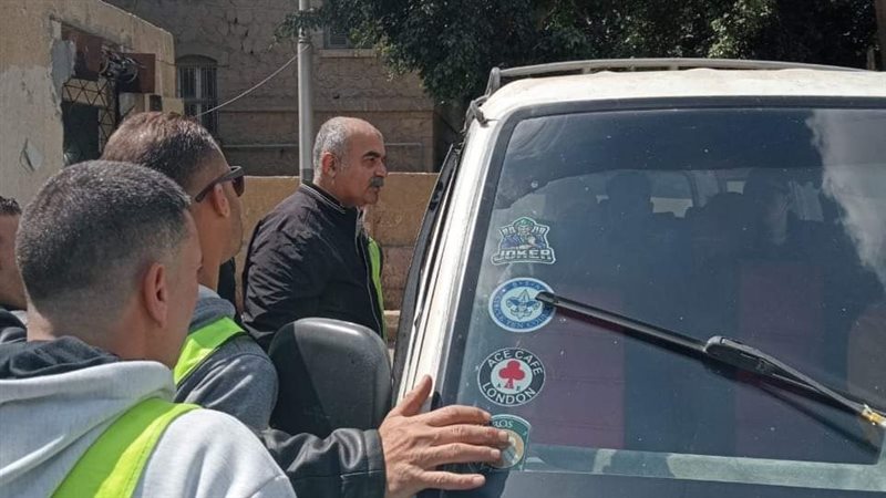 رئيس حي الدقي يتفقد