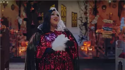 مسلسل الكبير أوي 8 الحلقة 14، أحمد مكي يكتشف زواج جده من العفريتة