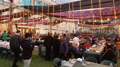 بتواجد حسين لبيب، الزمالك يقيم حفل إفطار جماعيا للعاملين بالنادي (صور)