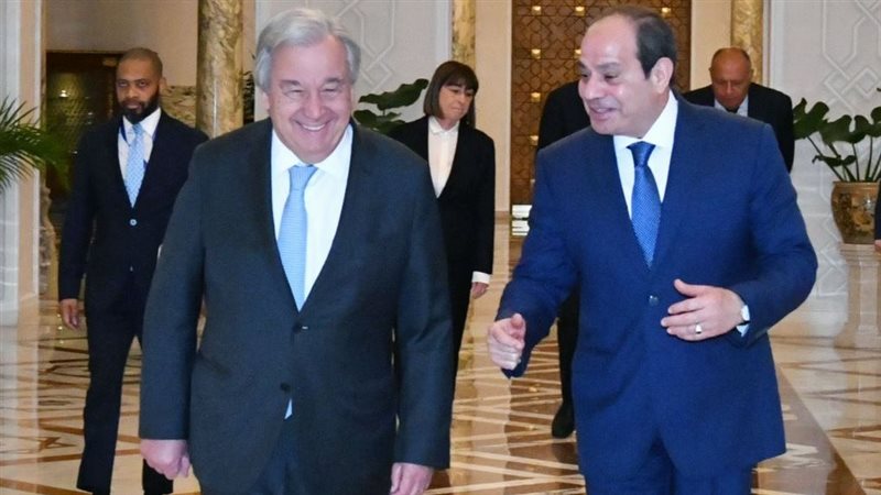 الرئيس السيسي وأنطونيو