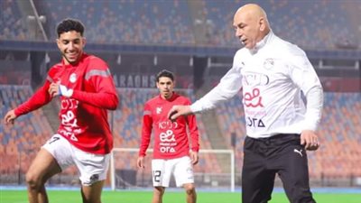 حسام حسن بيلعب معاهم، شاهد استعدادات منتخب مصر لمواجهة كرواتيا بنهائي كأس العاصمة (صور)