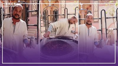 صيته عدى حدود القناوية، أشهر بائع كنافة بلدي في قنا يروي سر المهنة (فيديو)