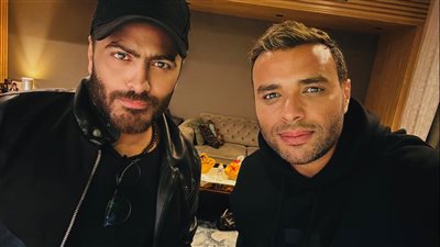 تامر حسني ورامي صبري يجتمعان في عمل فني جديد