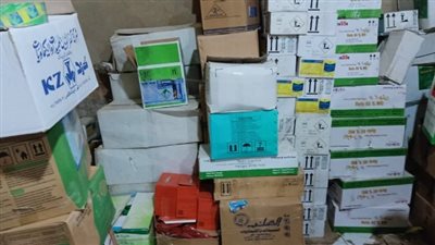 ضبط 100 عبوة مبيدات زراعية منتهية الصلاحية بالبحيرة 