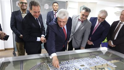 بدء أعمال إنشاء الحرم الجديد للجامعة الفرنسية بالشروق 