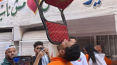 رقص بالعصا والكرسي، شاهد استقبال أهالي المطرية لضيوفهم في الإفطار السنوي 