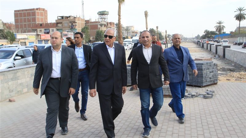 محافظ الجيزة في جولة